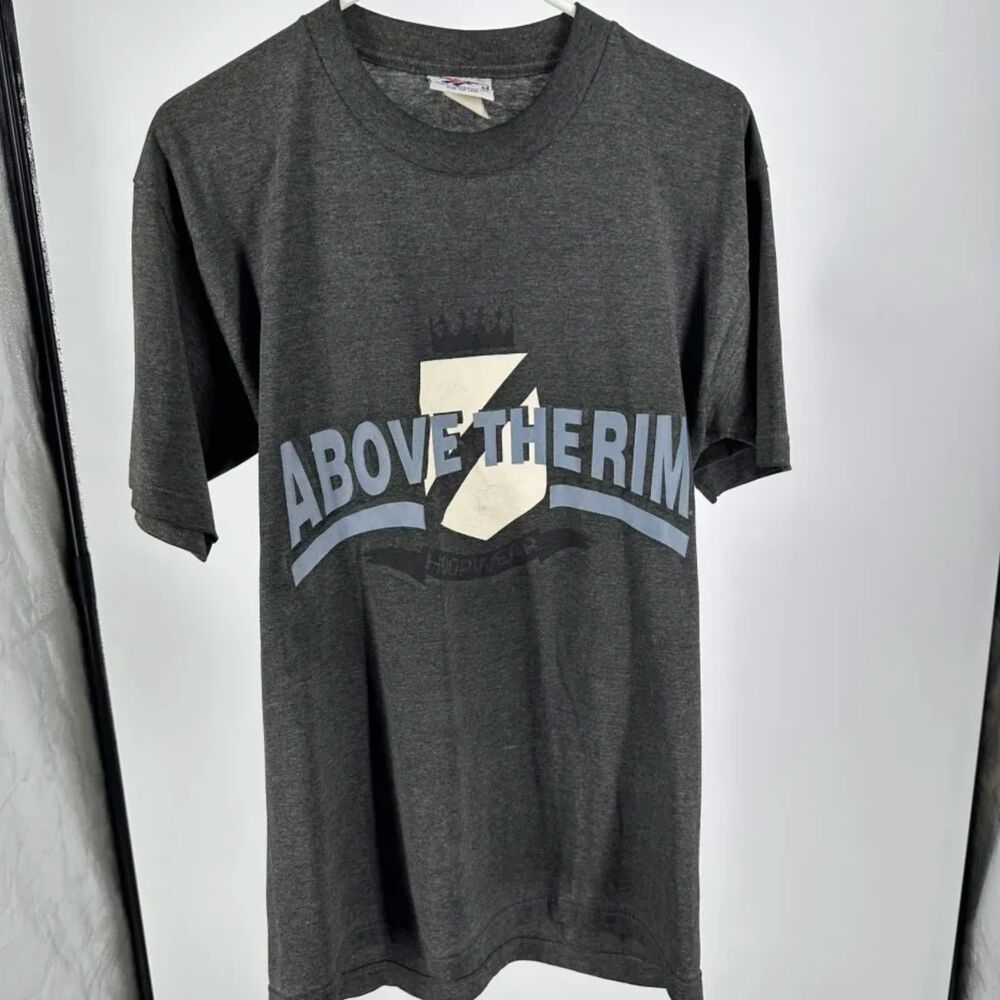 Vintage 1994 Above The Rim Movie Promo Reebok T-Shirt Size M Tupac Shakur